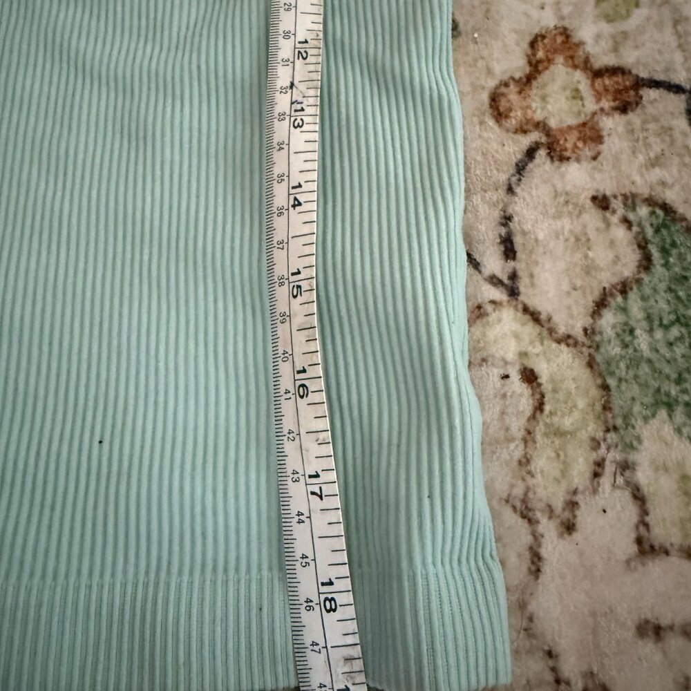 NWT Elodie Ribbed Basic Tank Top Mint Green Sz M/L - Picture 7 of 7